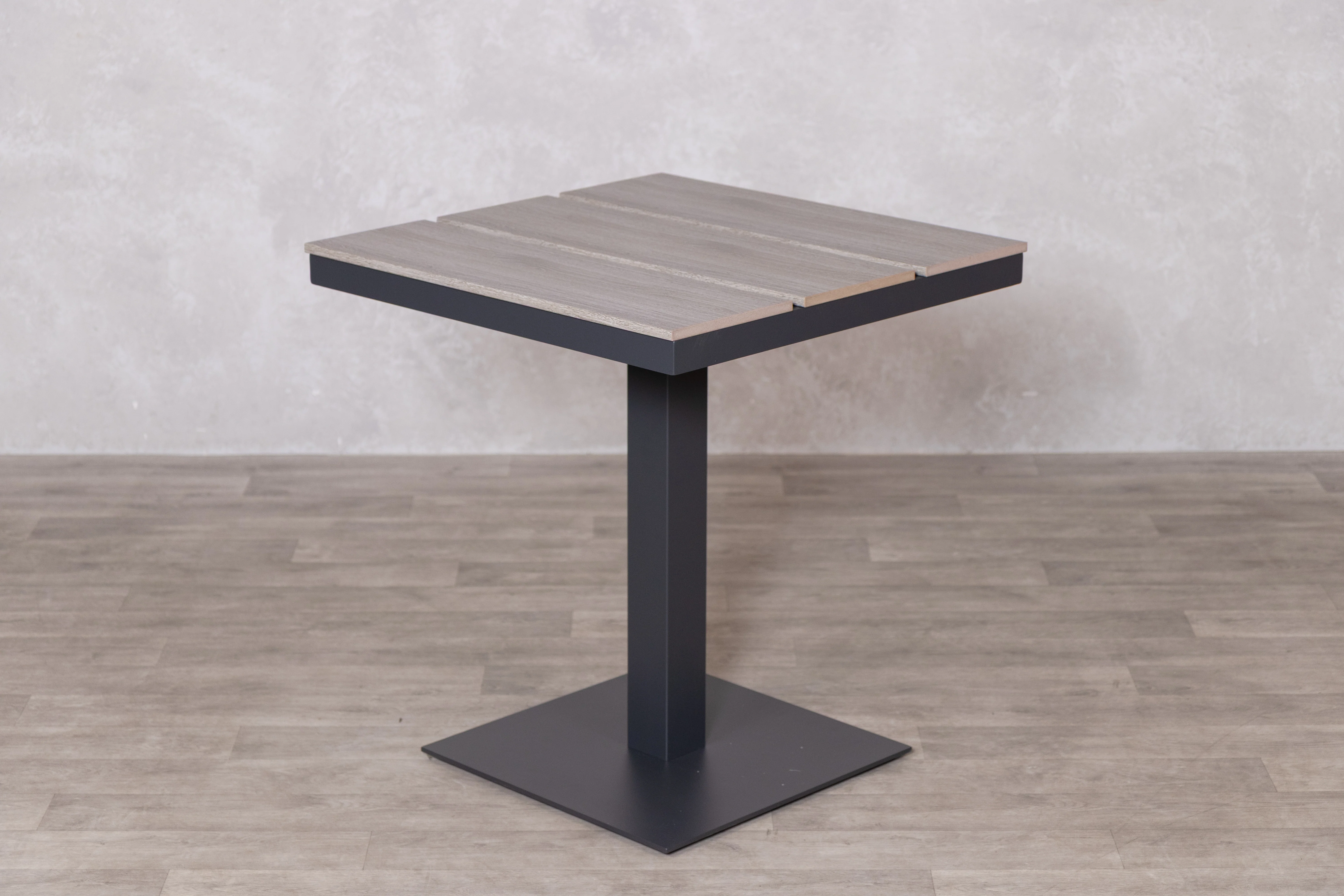 Milan Pedestal Table with 2 Milan Chairs Outdoor Set - Image 3
