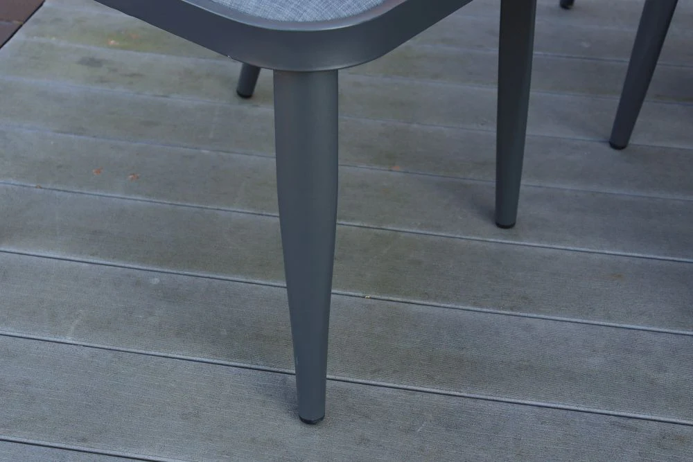 Milan Aluminium Rope Back Stacking Garden Chair - Image 19