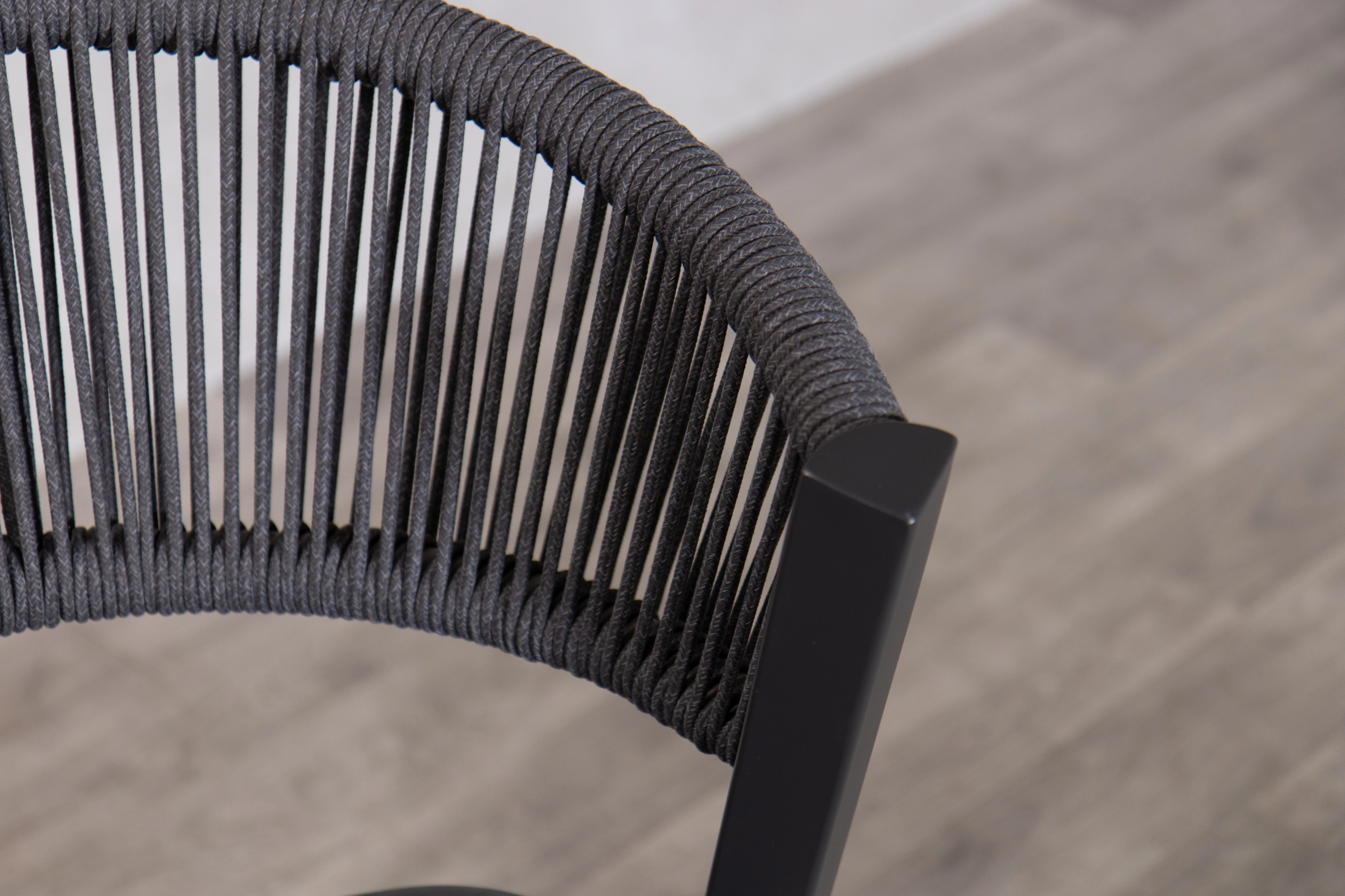 Milan Star Base Table with 4 Milan Chairs Outdoor Set - Image 13