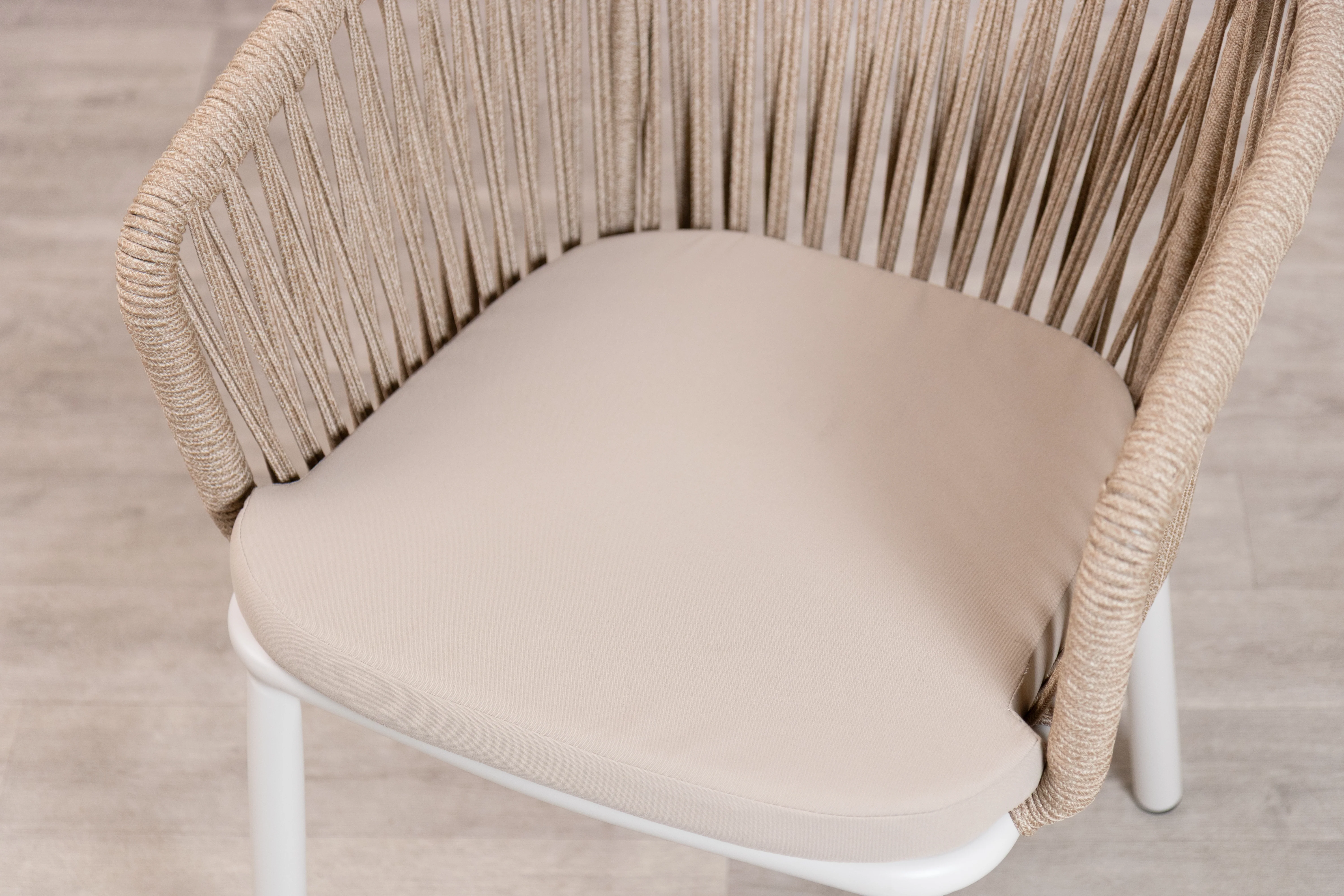 Milan Star Base Table with 4 Milano Chairs Outdoor Set - Image 21