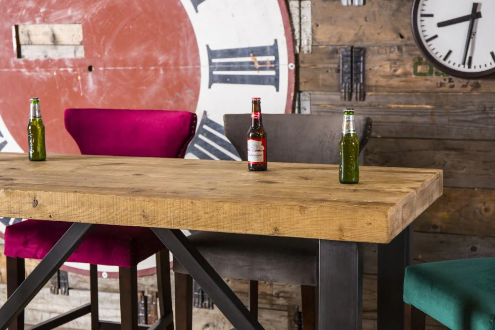 Modern Bar Table - 180cm x 70cm - Image 2