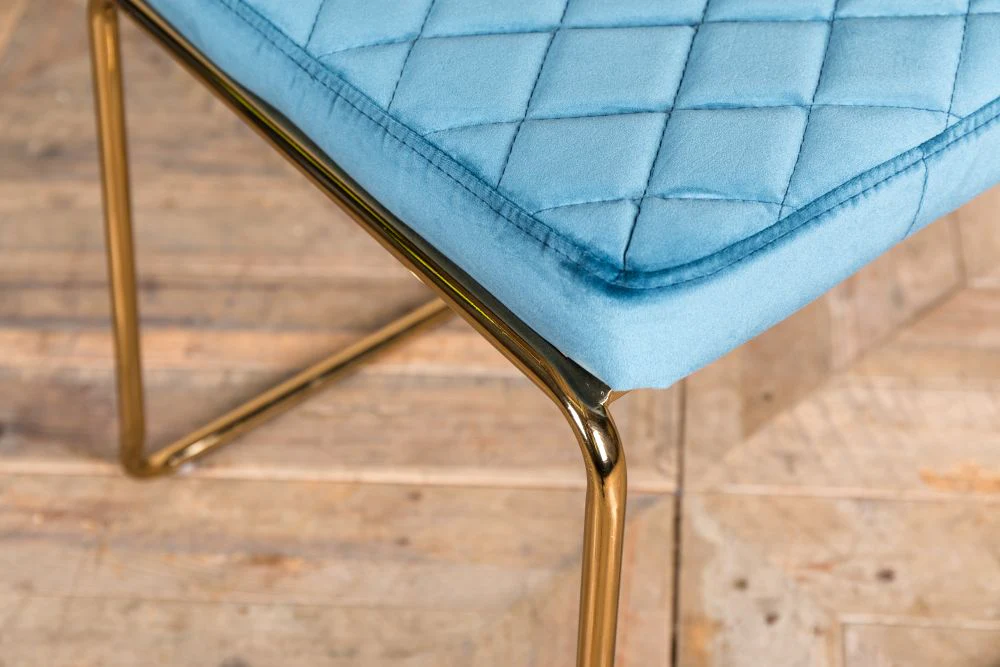 Pair of Velvet Dining Chairs The Monroe - Image 13