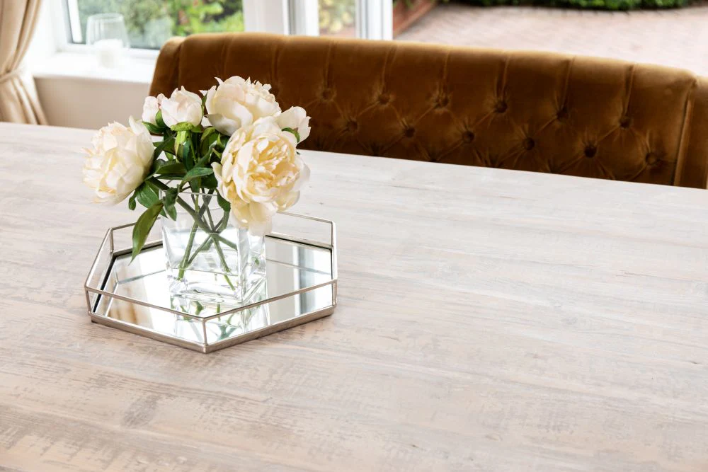 Monastery Reclaimed Pine Dining Table - Image 12