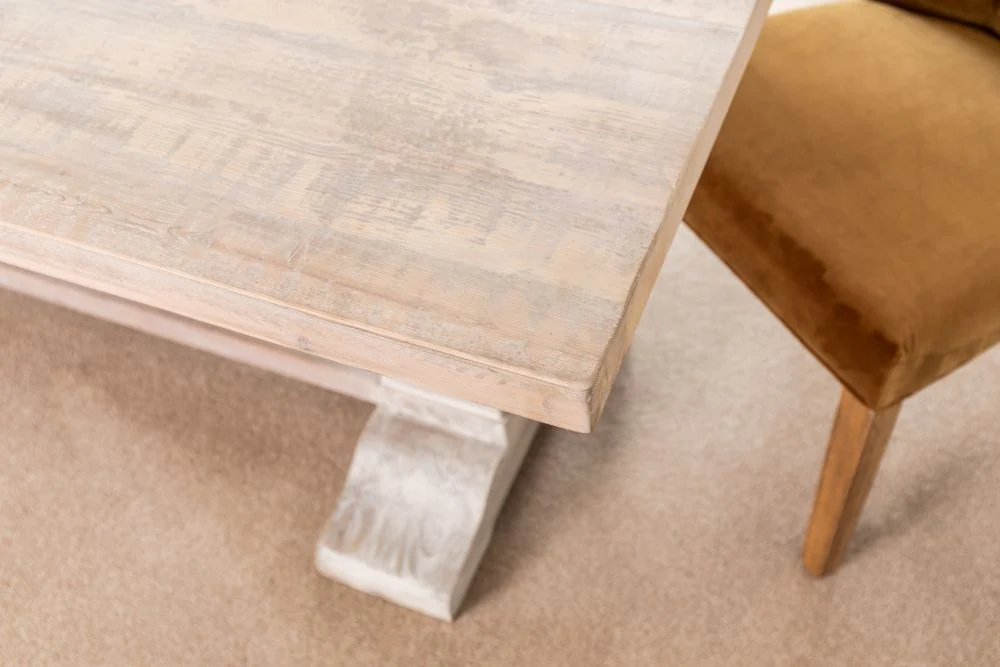 Monastery Reclaimed Pine Dining Table - Image 13
