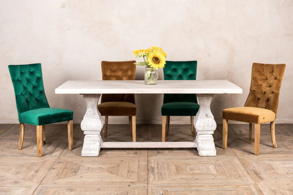 Monastery Reclaimed Pine Dining Table - Image 3