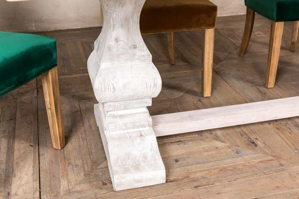 Monastery Reclaimed Pine Dining Table - Image 6