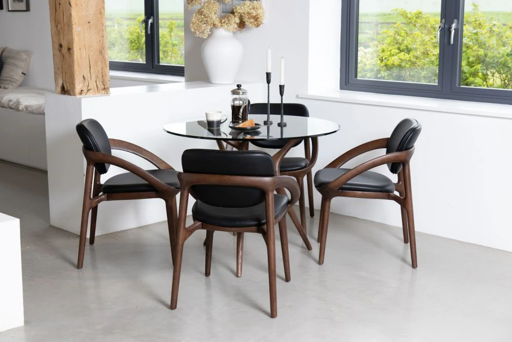 Mulberry Scandi Style 100cm Dining Table Range - Image 5