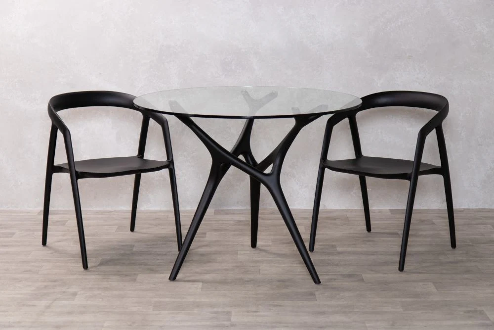 Mulberry Scandi Style 100cm Dining Table Range - Image 7