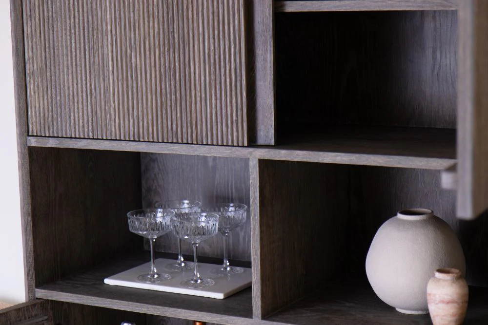 Nevada Oak Bar Cabinet Range - Image 13