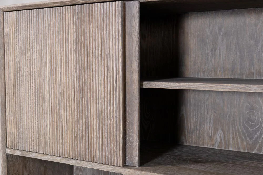 Nevada Oak Bar Cabinet Range - Image 4
