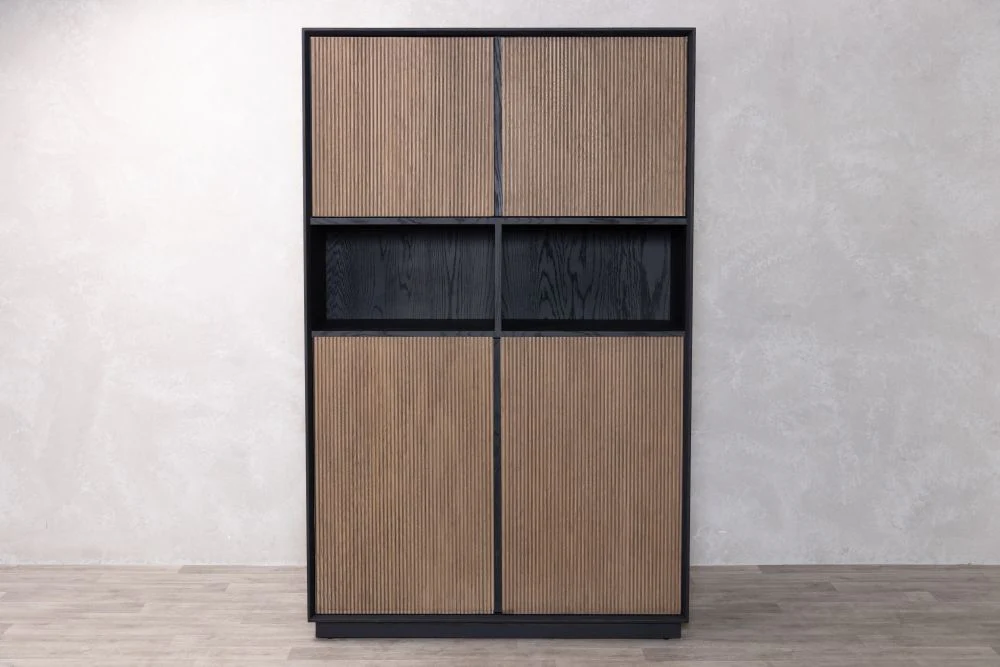 Nevada Black Frame Bar Cabinet Range - Image 10