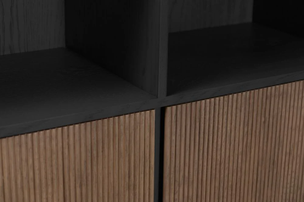 Nevada Black Frame Bar Cabinet Range - Image 13