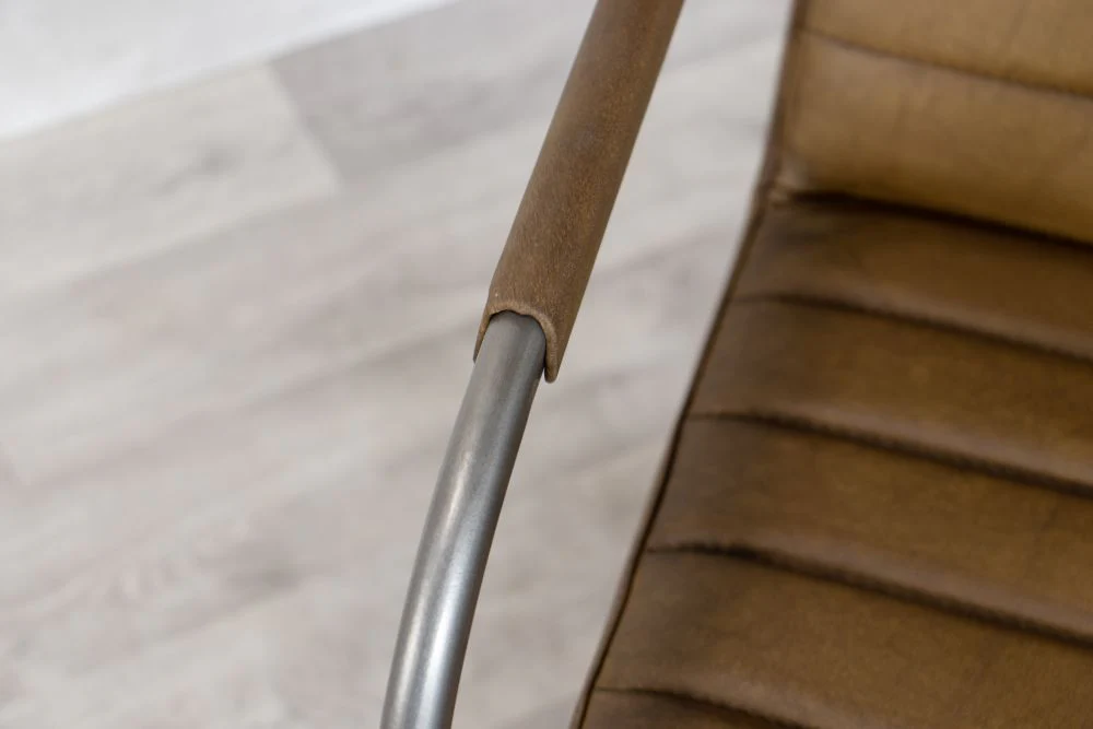 Rio Real Leather Dining Chair - Image 11