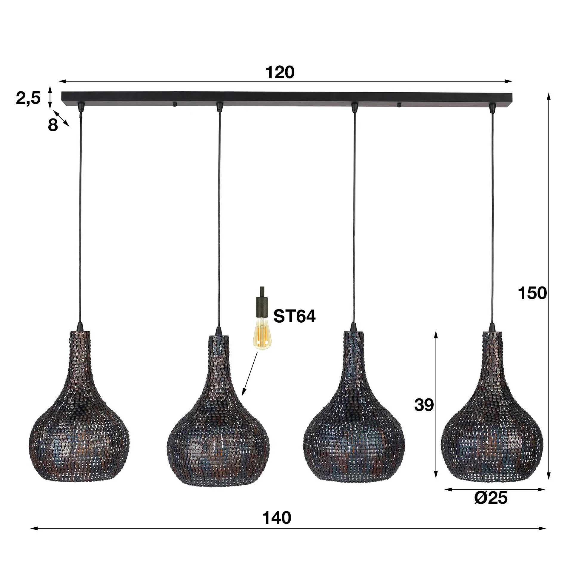 Nova Pendant Light Range - Image 6