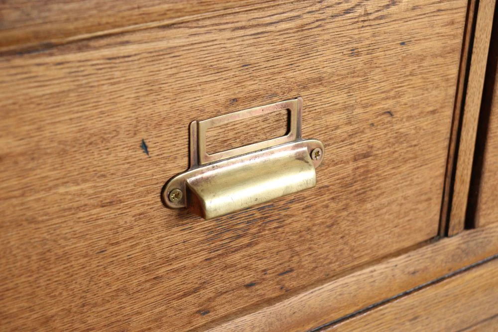 Oak Edwardian Haberdashery Unit - Image 8