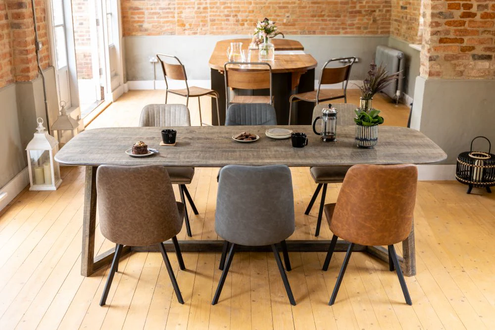 Contemporary Oak Dining Table - Image 14