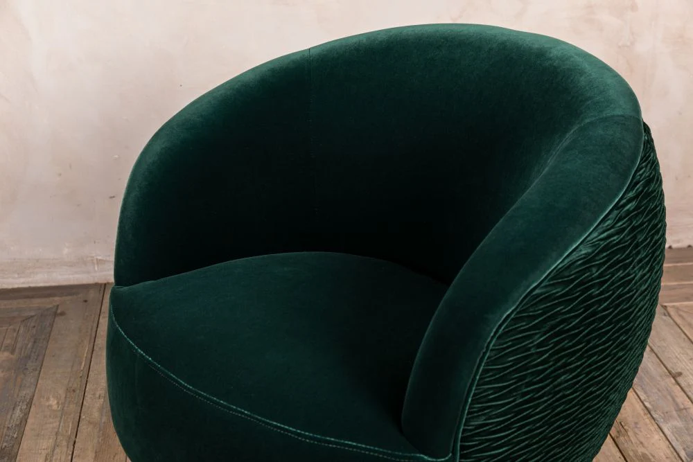 Sorrento Velvet Occasional Tub Chairs - Image 3