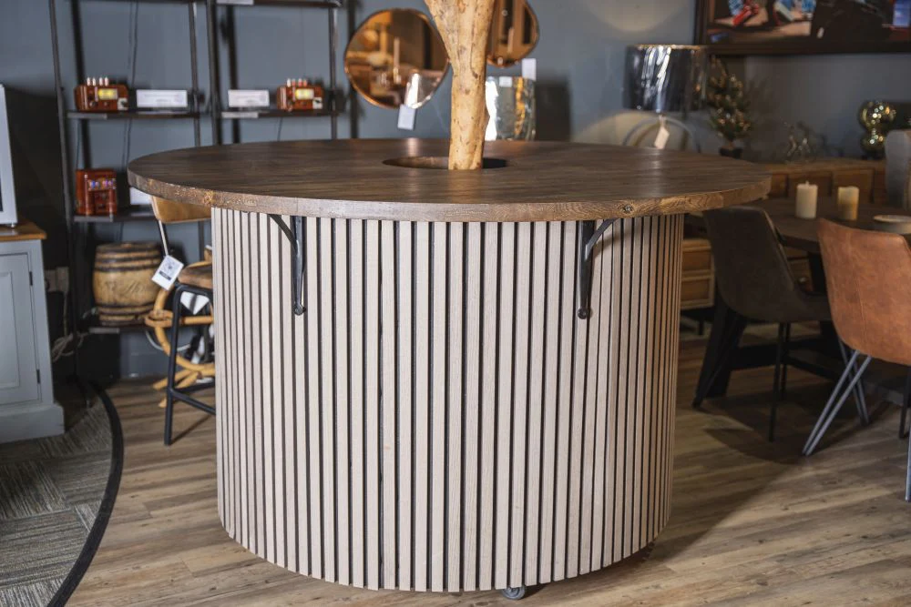 Olive Tree Bar Table - 2.3m Tree - Image 4