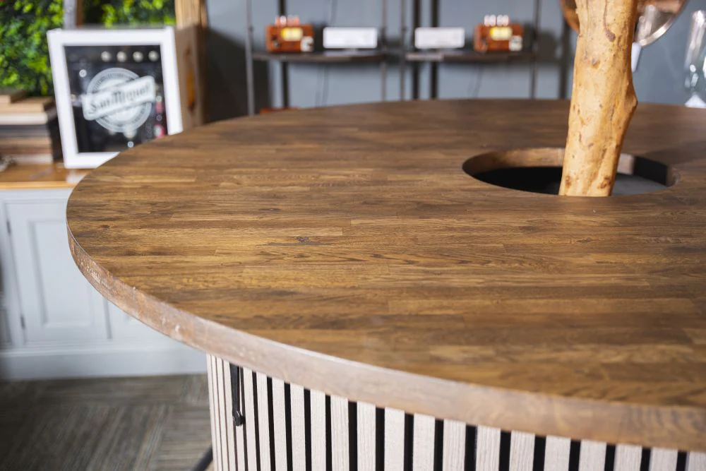 Olive Tree Bar Table - 2.3m Tree - Image 5