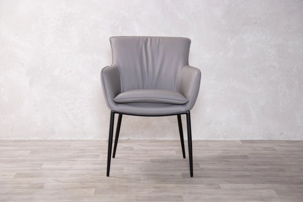 Olivia Leather Dining Chair - Image 2