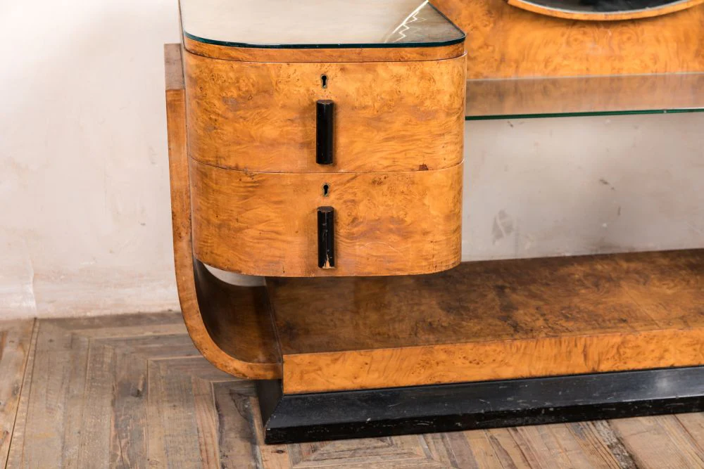 Original 7 Piece Art Deco Bedroom Suite - Image 51