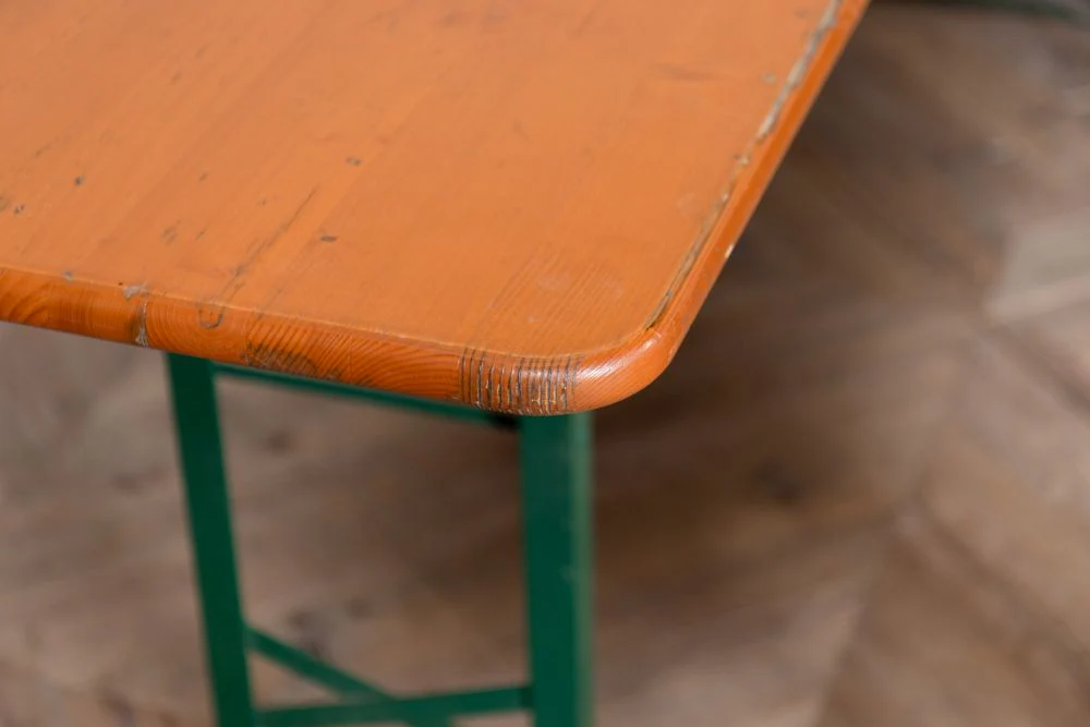 Original German Bierkeller Table and Bench Set - Image 5