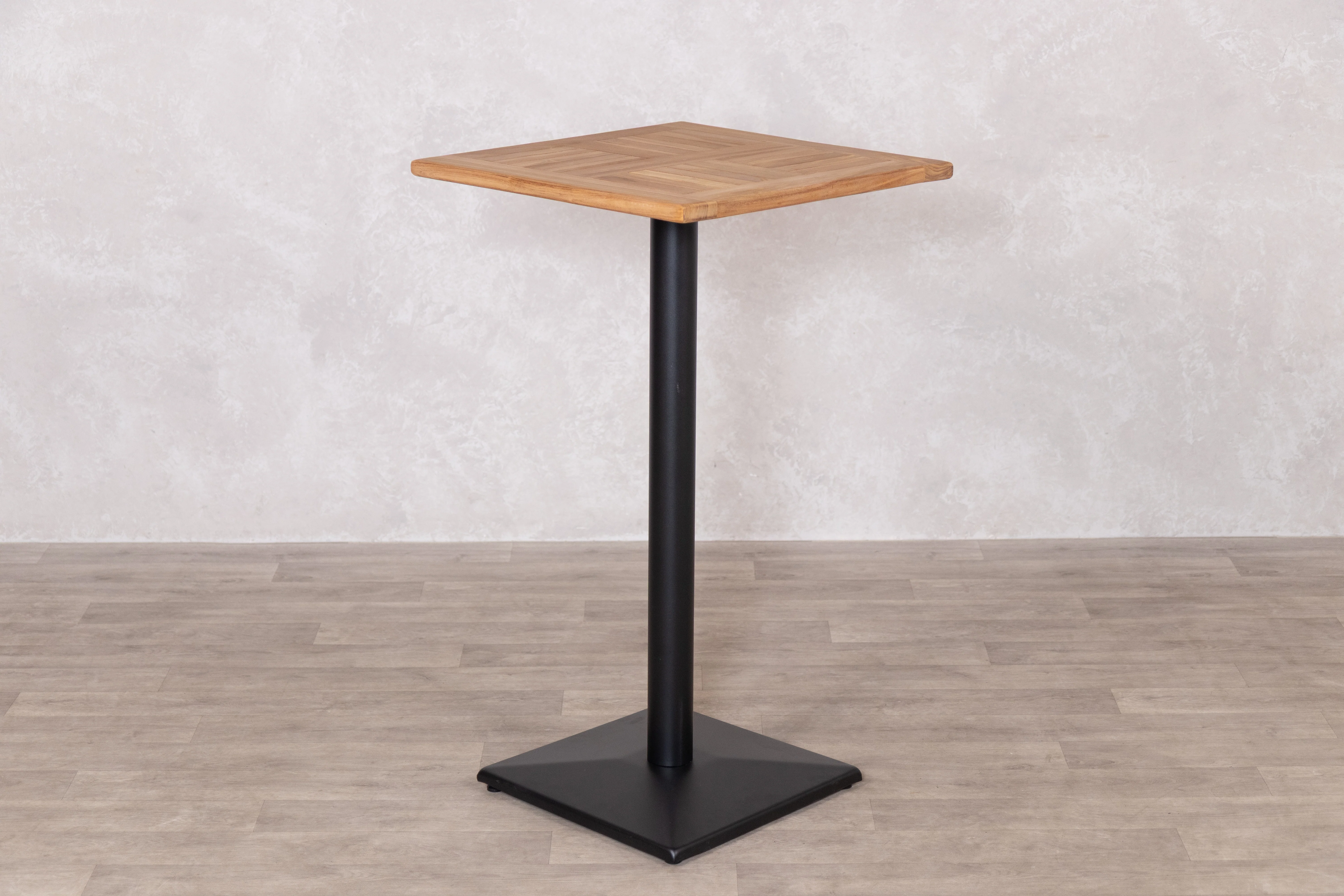 Outdoor Teak Tabletop Square Bar Table Range - Image 19