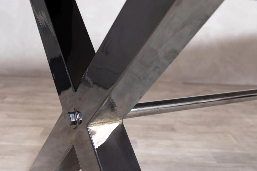 Oversized X Frame Dining Table - Image 24