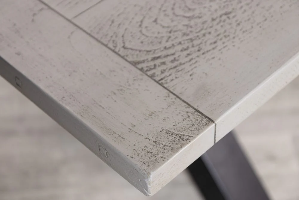 Oversized X Frame Dining Table - Image 7