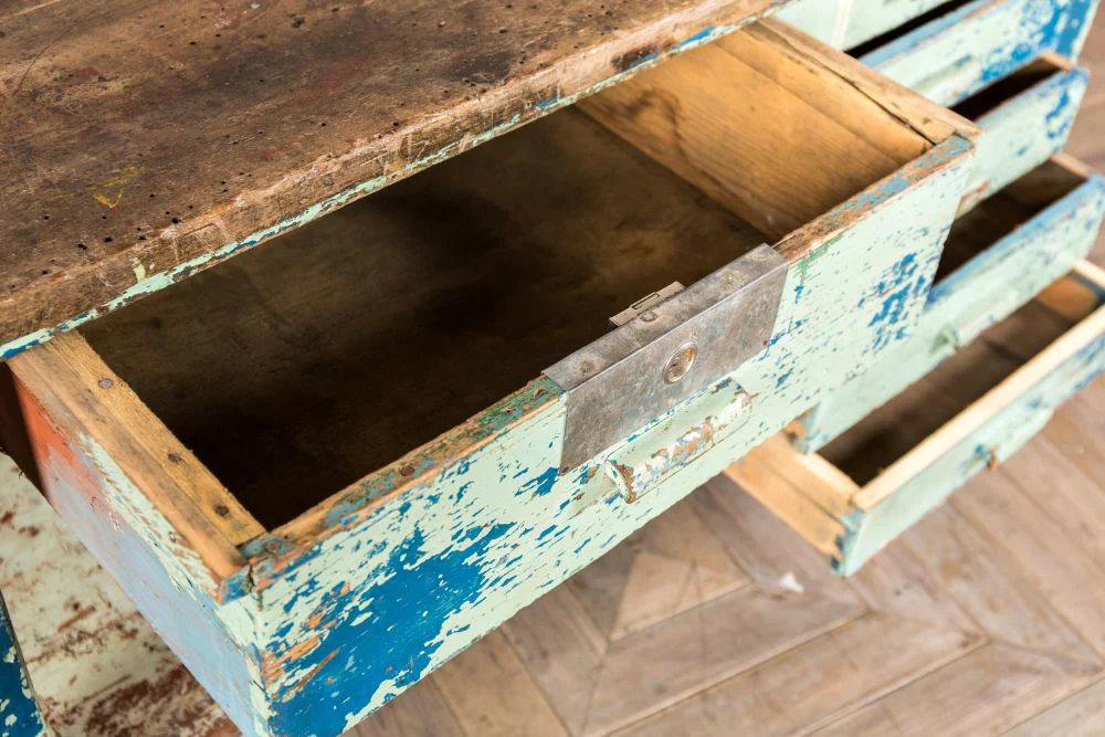 Painted Wooden Sideboard - Image 6