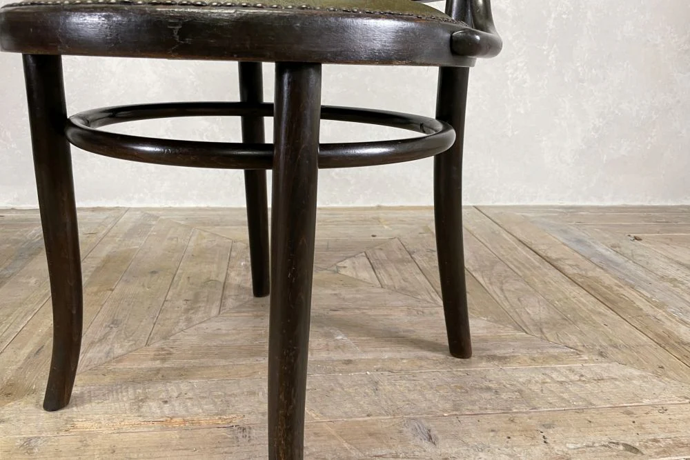 Pair of Upholstered Thonet Chairs - Image 5