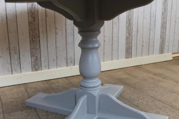 Handmade Pine Pedestal Cafe Table - Image 17