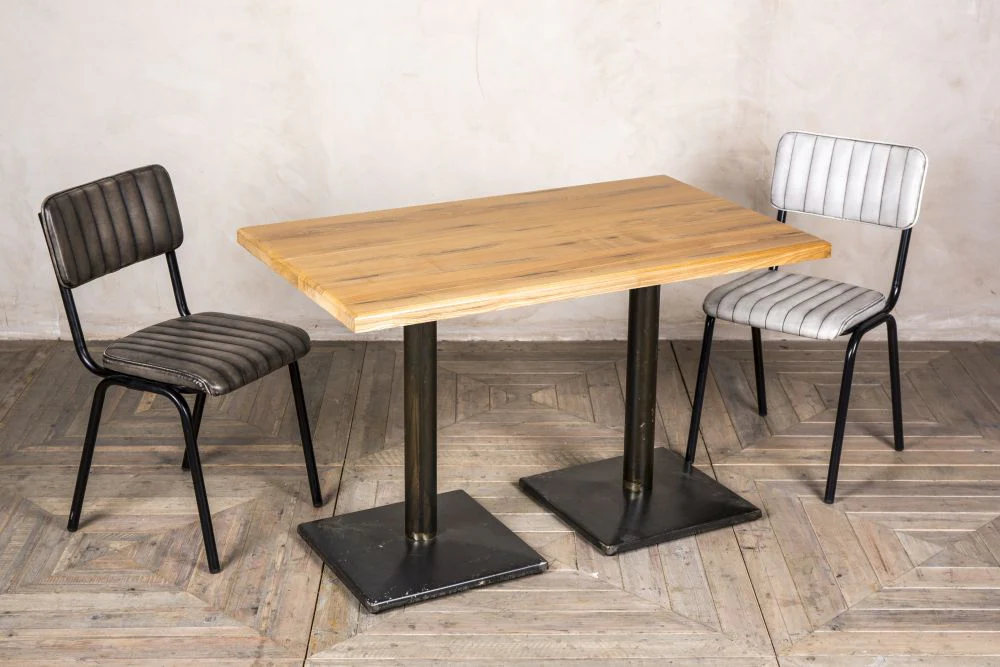 Pedestal Leg Dining Table - Image 15