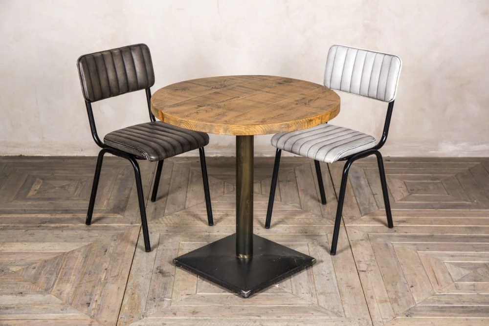 Pedestal Leg Dining Table - Image 4
