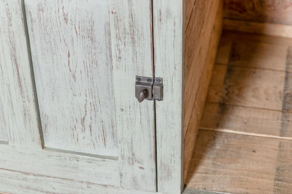 Pine Sideboard Workstation with Storage - Image 7