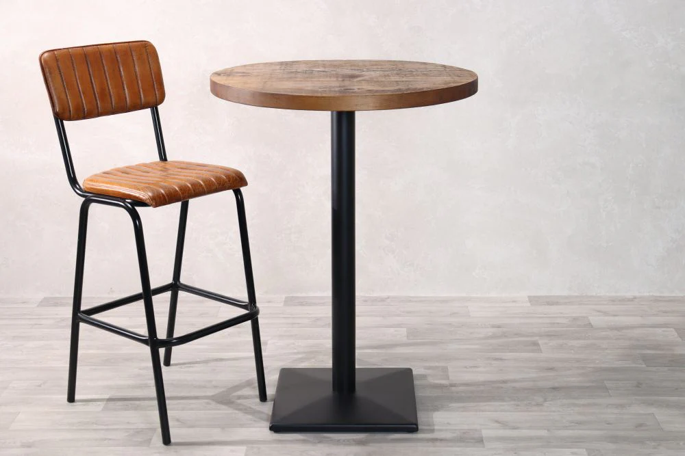 Pine Top Café Poseur Table Range - Image 14