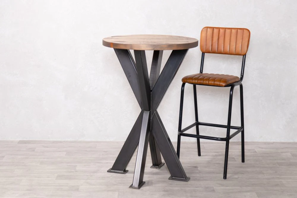 Pine Top Café Poseur Table Range - Image 15