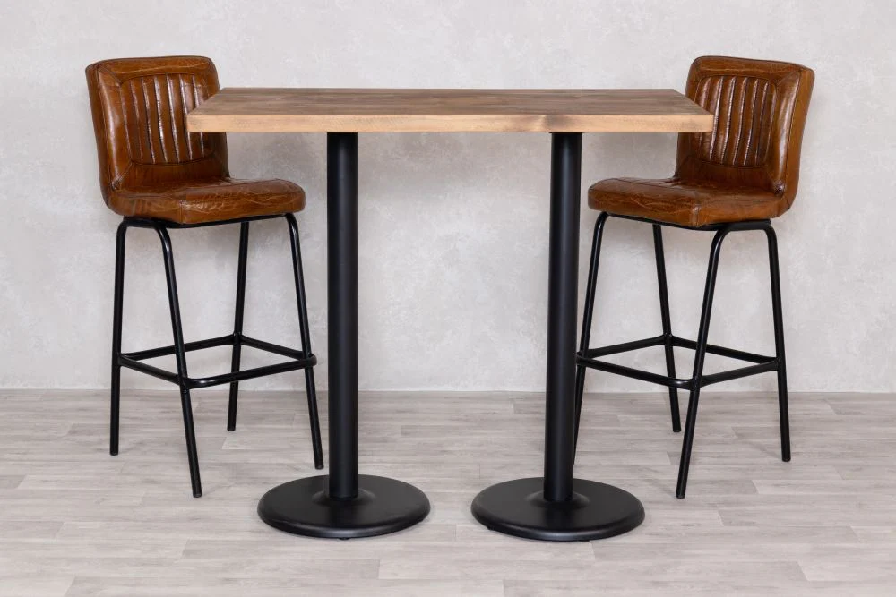 Pine Top Café Poseur Table Range - Image 20