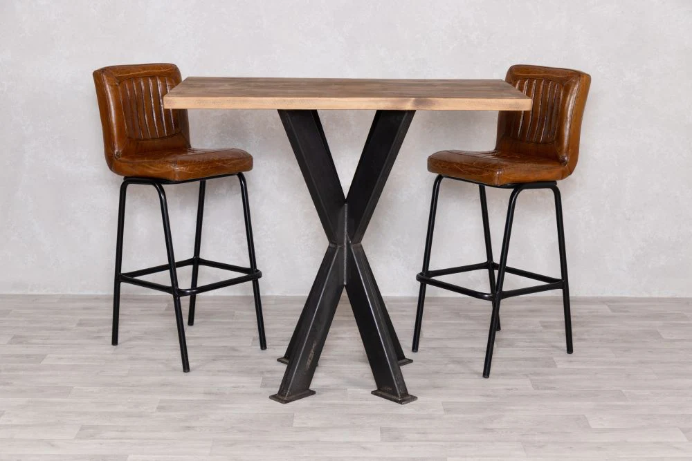 Pine Top Café Poseur Table Range - Image 23