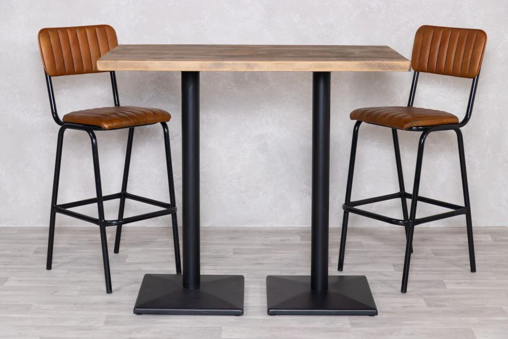 Pine Top Café Poseur Table Range - Image 25