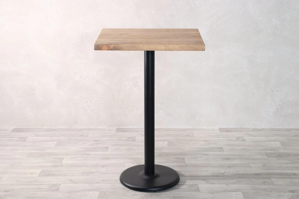Pine Top Café Poseur Table Range - Image 5
