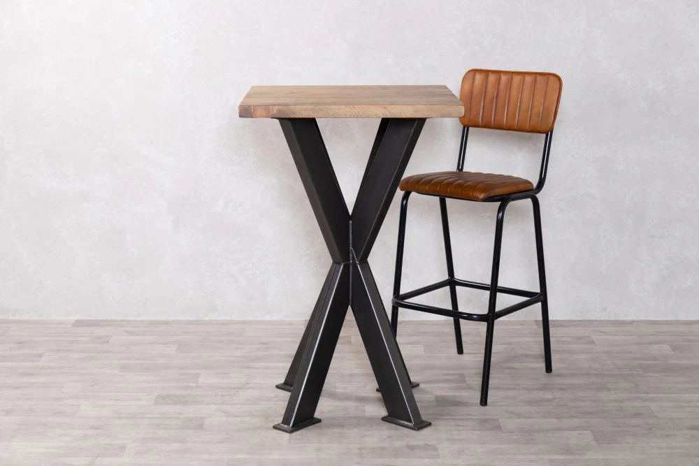Pine Top Café Poseur Table Range - Image 8