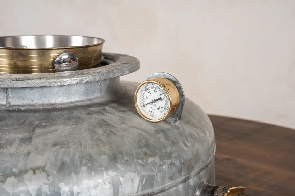 Pressure Tank Upcycled Poseur Table - Image 6