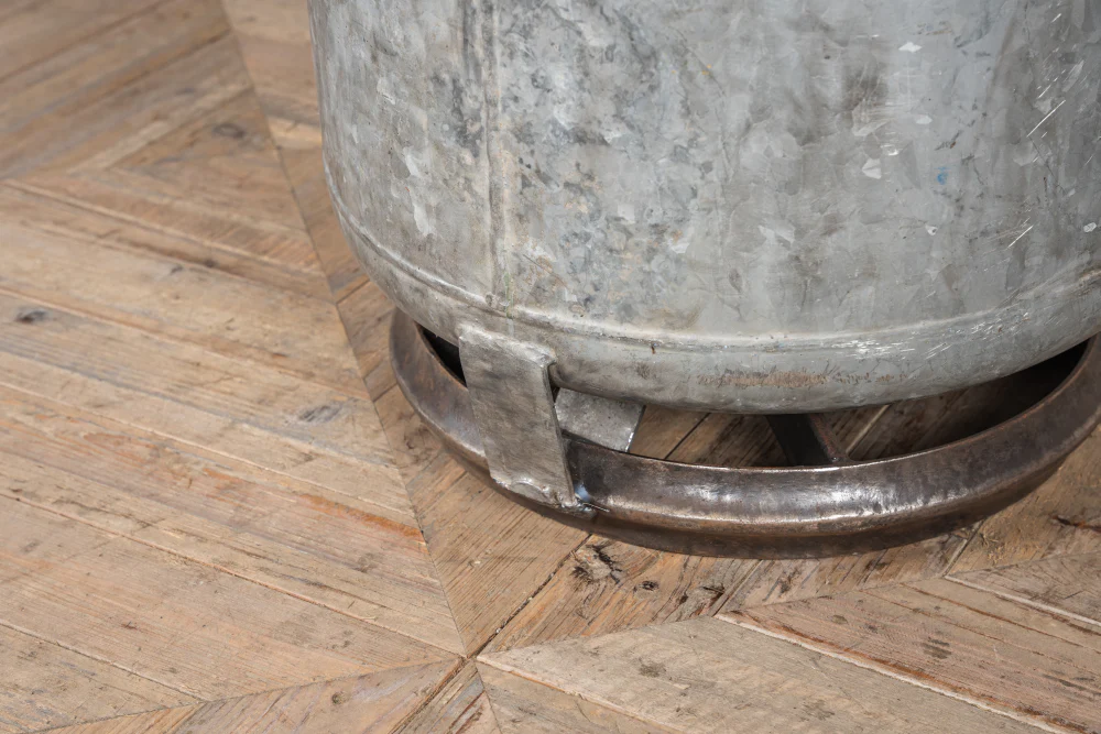 Pressure Tank Upcycled Poseur Table - Image 8