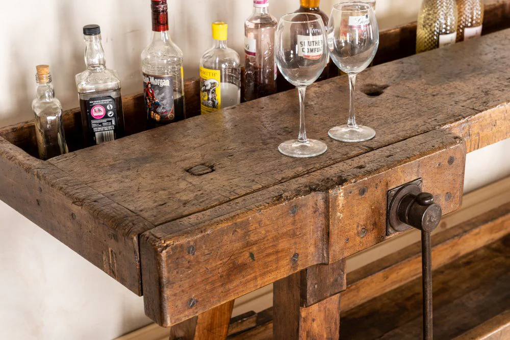 Edwardian Carpenters Workbench - Image 3