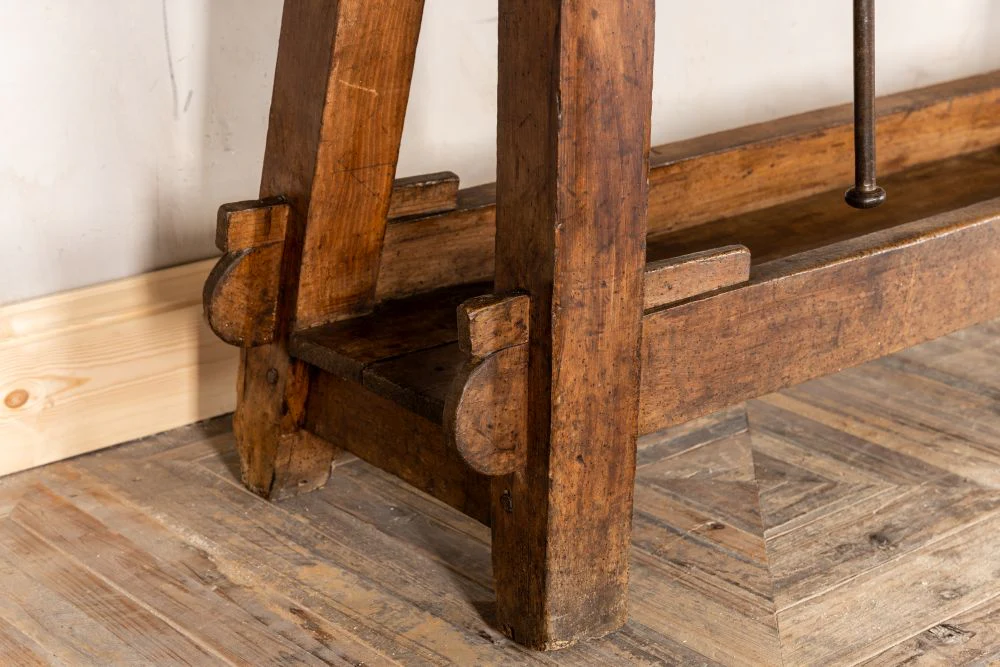 Edwardian Carpenters Workbench - Image 9