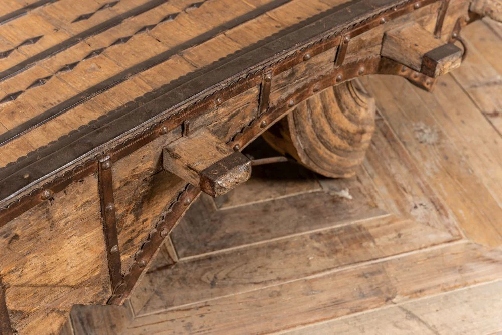 Large Vintage Moroccan Coffee Table - Image 6