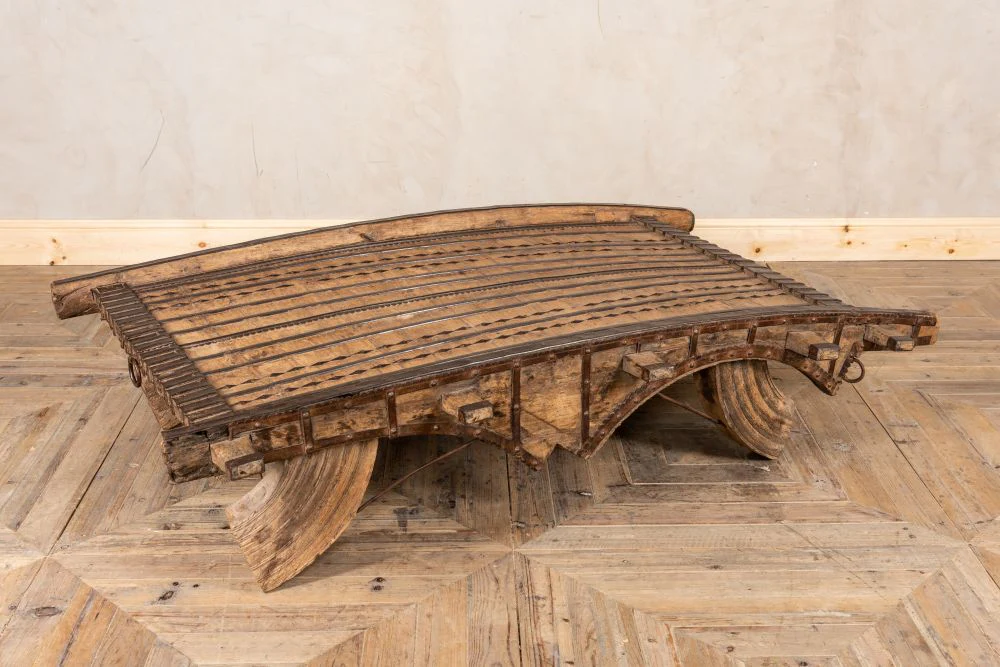 Large Vintage Moroccan Coffee Table - Image 9