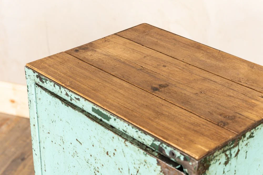 Pair of Industrial Bedside Cabinets - Image 8