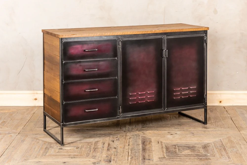 Industrial Metal Serving Station